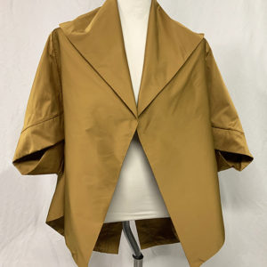 Ginger taffeta kimono jacket