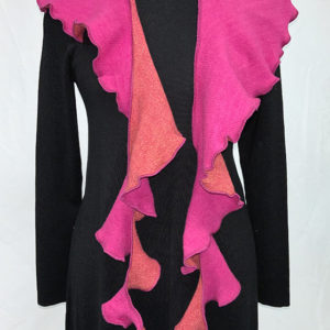 Fuchsia scarf