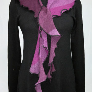 Violet to Pink scarf